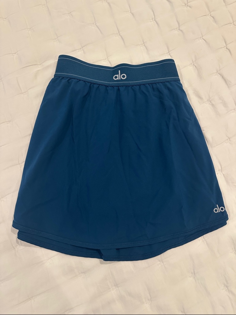 ALO Yoga Blue Athletic Skort